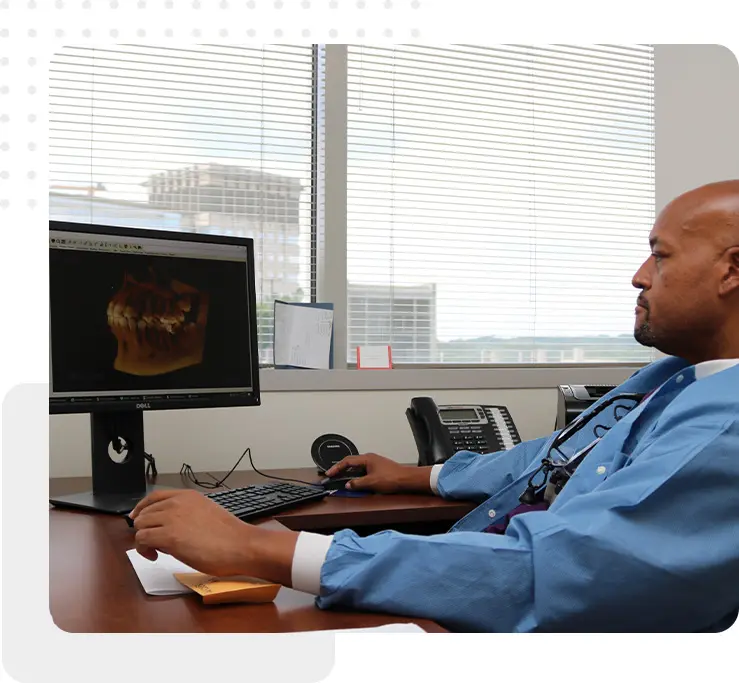 Digital X-Rays with dentist