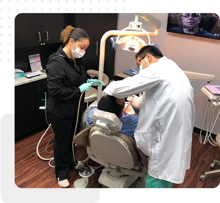 Root Canal Surgery (Apicoectomy) ongoing